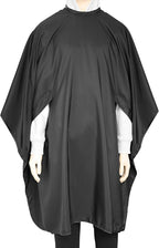 Waterproof Hairdresser Cutting Cape Lightweight with Two Slots Salon Cape Adjustable Neck Part for Adults and Youth
