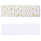 TERSE Fashion Women's Headbands for Short Hair Non Slip Elastic Floral Hairbands, Soft Fabric 2 Inches Thick Stripe Head Bands for Girls, Valentine's Day Heart Headbands
