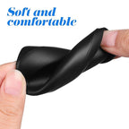 Salon Ear Heat Protector 10pcs Shower for Ear Plastic Hair Dye Coloring Cover Earmuffs Home Silicone Protectors Black Shield Salon Covers Hairdressing Shower, Dyeing Hair Dye Protector