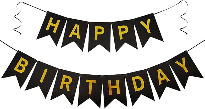 Happy Birthday Banner Sign by ZHENGYE
