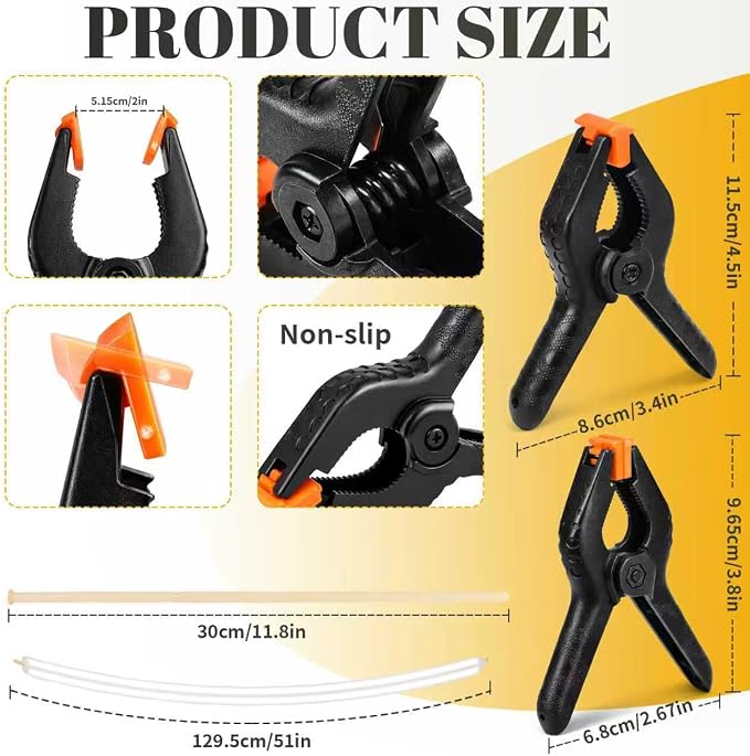 12 Pack Balloon Arch Clips Heavy Duty Clips, Balloon Arch Set - Image 2