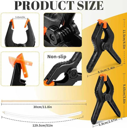 12 Pack Balloon Arch Clips Heavy Duty Clips, Balloon Arch Set - Image 2