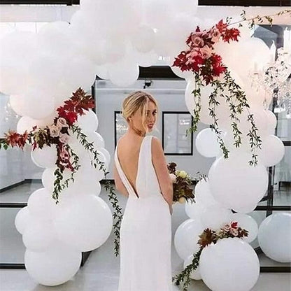 24pcs 18 Inch Big White Balloons Latex Round Balloons Giant White Balloon Jumbo - Image 2