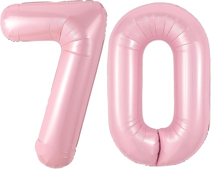 Number Balloons Pink Party Balloon by United-UnicornsParty