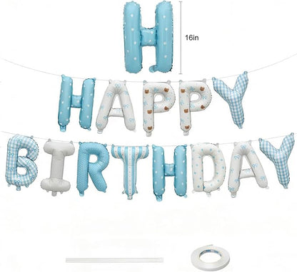 Happy Birthday Balloon Banner - Image 3