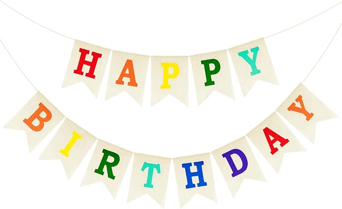 Anwyll Happy Birthday Banner by Anwyll
