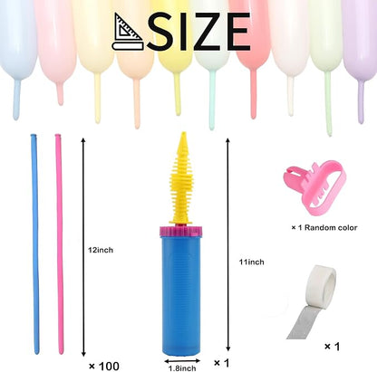Balloon Hand Pump, Balloon Pump Hand Two-Way Dual Action, Air Pump - Image 2