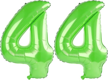 40 Inch Number 44 Balloons for 44th Birthday Party Decorations, 0-100 Fruit by FOBELEC