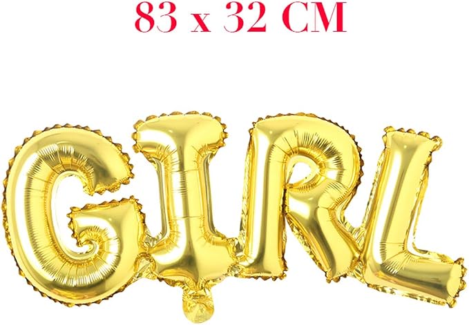 Boy girl connection Letter foil balloons children party decoration birthday - Image 4