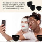 8 Piece Silicone Mixing Bowl Set, 3.93-Inch Microwaveable Silicone Bowls, Facial Bowls for Aestheticians, for Facial Masks, Mud Masks and Other Skin Care Products