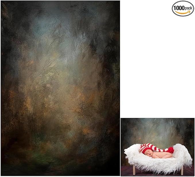 8x10ft Old Master Mottled Portrait Photography Backdrops Abstract Rust Spots by HMTFOTO