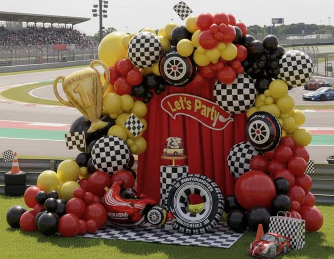 Race Car Balloon Arch Kit - Image 5