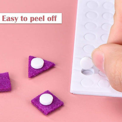 Outus 2400Pcs Foam Dots 3D Adhesive, 12 Sheets Foam Pop Dots - Image 6