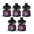 Style Edit Root Touch Up Powder (5 Pack) to Cover Up Dark Roots and Grays Between Salon Visits, Water Resistant, Non-Sticky, Compact And Mess-Free, Dark Brown Hair Color (Total of 5)