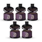 Style Edit Root Touch Up Powder (5 Pack) to Cover Up Dark Roots and Grays Between Salon Visits, Water Resistant, Non-Sticky, Compact And Mess-Free, Dark Brown Hair Color (Total of 5)