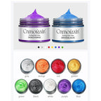 Hair Color Wax,Gold Temporary Hair Wax Color,Instant Cream Pomade for Halloween,Party, Cosplay, and Easy Cleaning 4.23 oz