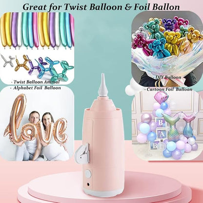 Electric Magic Balloon Pump, Electric Air Inflator Party Air Blower Pump - Image 3