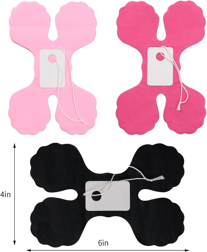 Hot Pink Black Party-Decorations Streamers Garland - 157Ft Four-Leaf Clover - Image 2
