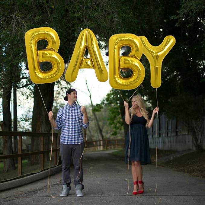TONIFUL 40 Inch Large Gold Letter B Foil Balloons Alphabet Balloons | Giant - Image 5