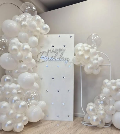 Pearl White Balloons 50Pack 12 Inch Pearl Latex Party Balloons - Image 6