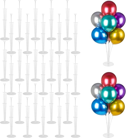 Voircoloria Balloon Stand Kits for Table Birthday Party Decorations, 30 Sets | by Voircoloria