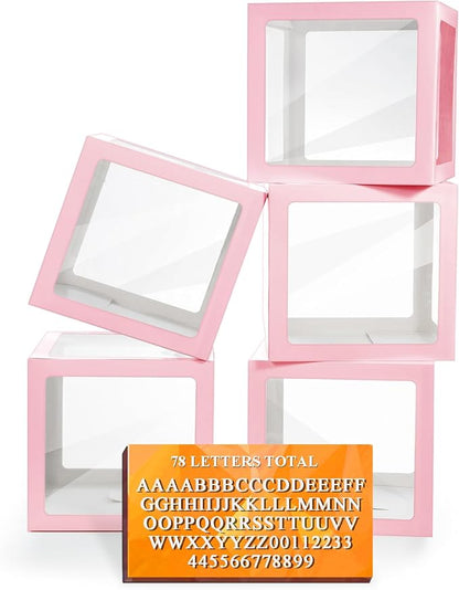 Ledido Transparent Balloon Boxes by Ledido