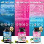 ALongDeng She Shines Set - Ultimate Women's All-in-One Supplement with Corti-Soothe, Myo-Inositol, Collagen & Extra Strength Ingredients