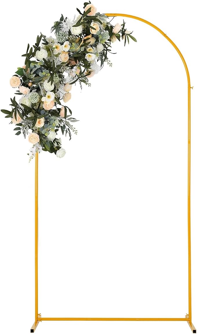 Vincidern 6.6 FT Wedding Arch Backdrop Stand by Vincidern
