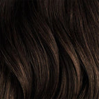 Luxy 100% Remy Human Hair – Halo Clip-In Hair Extensions –Natural Looking Volume & Length - One-Piece - Easy 5-Min Application 150 grams 12" Mocha Brown Balayage