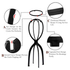 Dreamlover Wig Head Stand, Tall Stand for Long Wigs, 2 Packs