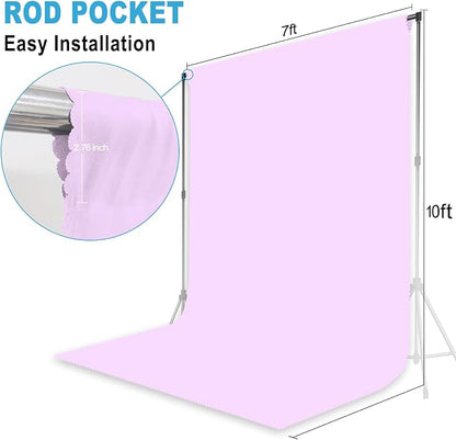 Light Purple Photography Backdrop - Image 2