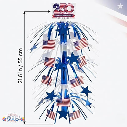 PMU 6 Pcs 21 Inch Patriotic Centerpieces - Image 8