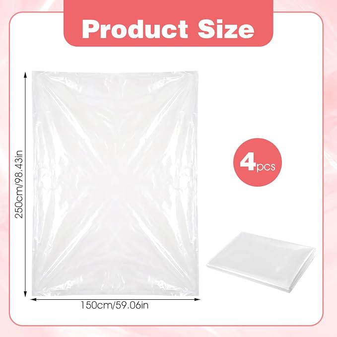 4Pcs 98.4" x 59" Extra Large Balloon Bags - Image 2