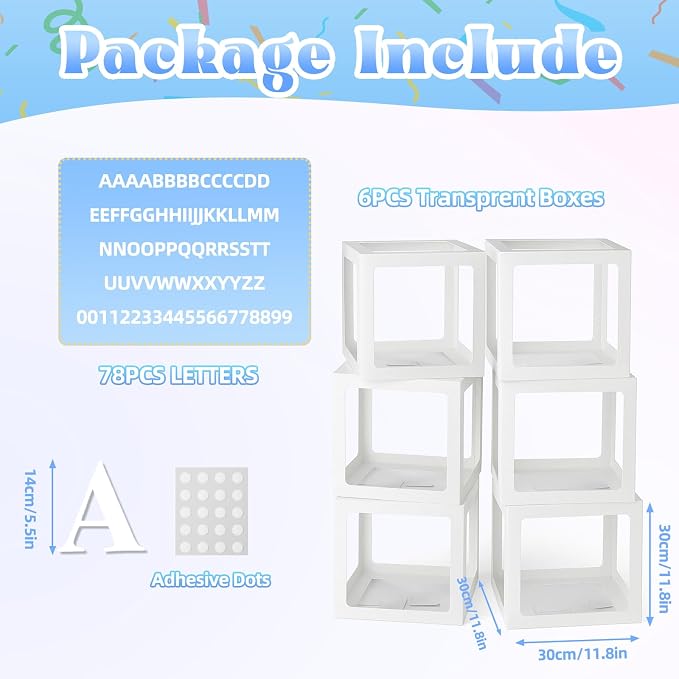 Voircoloria Baby Balloon Boxes - Image 3