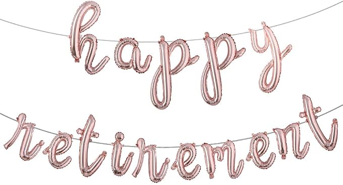 Set of 15 Happy Retirement Balloons Party Decorations The Legend Has Retired by RUIANSI