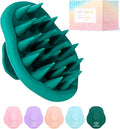 URTHEONE Scalp Massager Shampoo Brush for Hair Growth,Soft Silicone Scalp Scrubber Shower Brush for Women Men Kids Stress Relax&Scalp Exfoliator,Scalp Scrubber for Dandruff Removal (Forest)