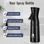 Hair Brush Set, Detangler Brush for Natural 3/4abc Curly Hair, Hair Brushes for Women Men Kids Detangling Styling with Spray Bottle