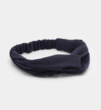 Huachi Hairband for Women's Hair, 8pcs Elastic Headbands for Women, Solid Color, Ribbed Knitting, Soft, Non-slip, Stretchy, Breathable, Suitable for Any Occasions, Hair Styling Accessories