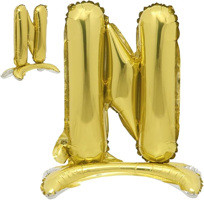 16" Standing Alphabet Letter and Number Balloons Aluminum Hanging Foil Film by RUIANSI