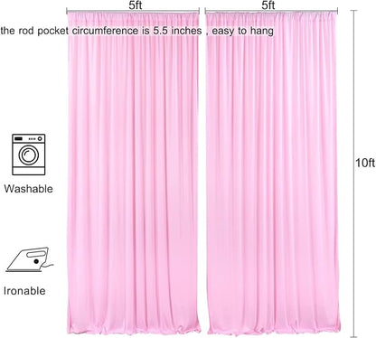 AK Trading DRAPE-5x10 Polyester Backdrop Drapes Curtains Panels - Image 6