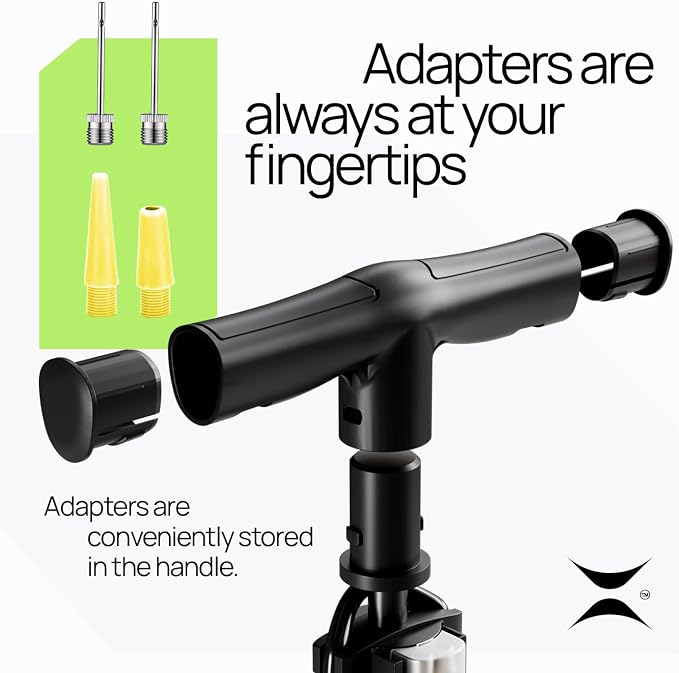 Bike Pump Floor, Advanced Bike Tire Inflator, Bicycle Hand Air Pump - Image 4