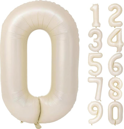 Number Balloons for Birthday Decorations by United-UnicornsParty