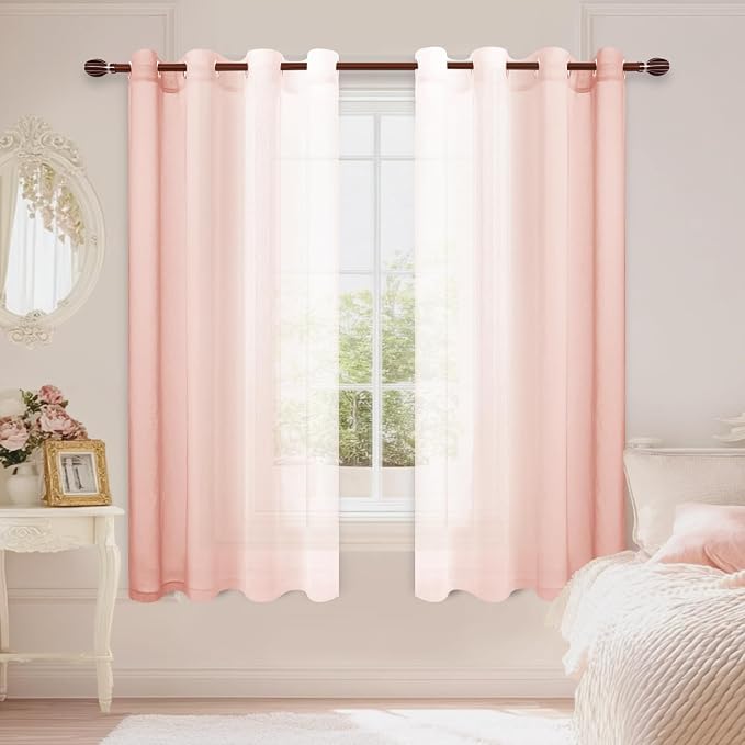 DWCN Ombre Sheer Curtains - Image 3