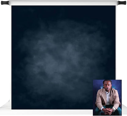 Kate Dark Blue Photography Backdrops Abstract Photo Backdrop Poratrait by KateBackdropforPhotography
