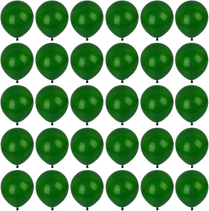 5 inch Dark Green Party Balloons by YicUik