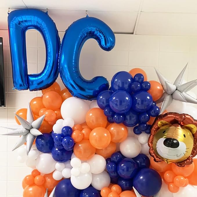 Letter Balloons 40 Inch Blue Giant Alphabet Balloons Letter Z | Foil Mylar Big - Image 5