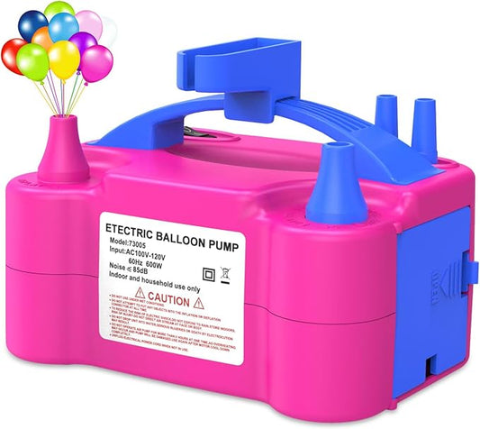 IDAODAN Electric Balloon Pump, Portable Electric Balloon Blower Machine by IDAODANBalloonArchStandDecorations