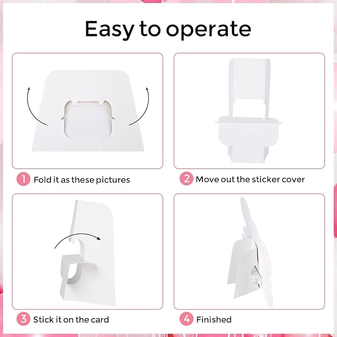 12 Sets Pink Bear Baby Shower Balloon Stand Kit - Image 9