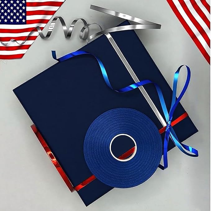 3 Rolls Patriotic Ribbon, 4th of July Curling Ribbon - Image 3