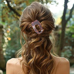 Flat Hair Clips for Women Girls, 4 Pack Hair Clips, Non-Slip Flat Hair Claw Clips for Thin & Thick Hair, Comfortable Design for Driving, Lying Down, Yoga